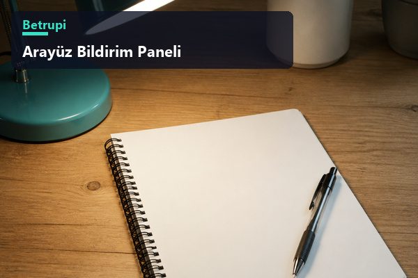 Bildirim panelinde platform içi, tarayıcı ve e-posta kanallarının ayrı ayrı listelendiği görünüm