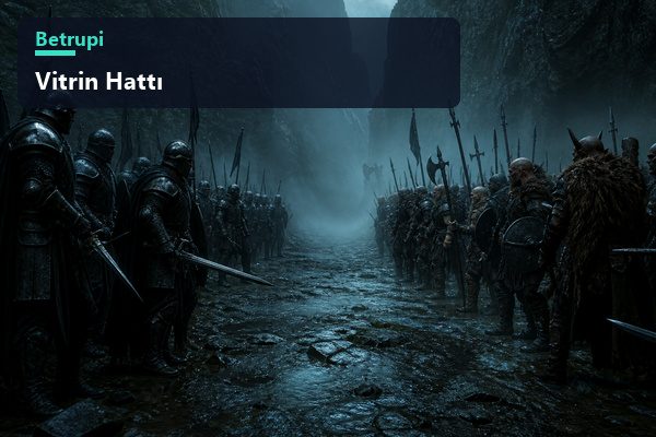 Vitrin Hattı oyununda dar bir geçidi tutan beş kişilik savunma dizilişi