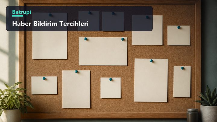 Bildirim tercihleri ekranında platform içi, tarayıcı ve e-posta kanallarının ayrı ayrı açılıp kapatıldığını gösteren görsel